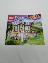 Lego Friends Heartlake Puppy Daycare Instruction Manual Only 41124 - £15.06 GBP