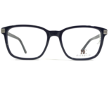 Di Caprio Gafas Monturas Dc184 Blue / Silver Cuadrado Completo Borde 55-... - $46.38