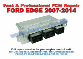 2007-2014 Ford EDGE FAST Engine Computer MISFIRE REPAIR SERVICE. ECU PCM... - $132.30