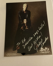 Buffy The Vampire Slayer Juliet Landau &amp; James Masters Photo Auto Juliet... - $100.00