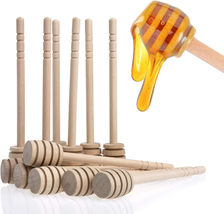 GIYOMI Honey Dipper Stick for Honey Jar Dispense Drizzle Honey,6 Pcs 6In... - £8.26 GBP