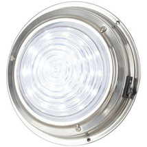  Dome Type LED Light and Switch (140mm Stainless Steel White) - £54.62 GBP