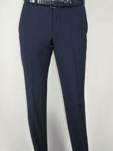 Men Suit BERLUSCONI Turkey 100% Italian Wool Super 180's 3pc Vested #Ber20 Navy image 10