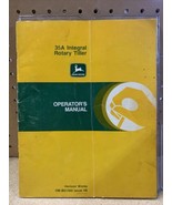 John Deere 35A Integral Rotary Tiller Operator&#39;s Manual - $24.69