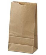 10 Pound Brown Paper Bags - 500 Count - 6&quot; X 3.6&quot; X 11.1&quot; - Sack Lunch Bags - £24.90 GBP