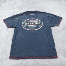 San Antonio Texas Shirt Mens M Blue Premium 51 Ever Good Short Sleeve Tee Shirt - £17.79 GBP