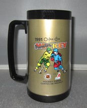 1991 O-Pee-Chee Premier Hockey Cards Promo Advertising 16 Oz. Plastic Mug Stein - £13.58 GBP