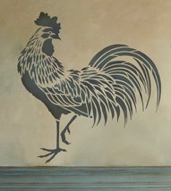 Rooster Stencil, Easy reusable stencils for DIY decor walls, fabric - £23.56 GBP