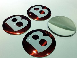 BENTLEY wheel center cap-set of 4-Metal Stickers-self adesive Top Qualit... - £14.94 GBP+