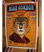 Mike Gordon Concert Poster Lion King Fillmore 2016 - $98.41 CAD