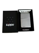 Zippo Lighter # 207 Regular Street Chrome -- Made in USA - $13.06 CAD