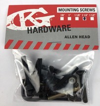 NOS Grind King SKATEBOARDS 1.25” Allen Key Skateboard Hardware TWO GOLD PCS - £1.95 GBP