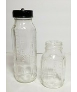 Vintage Evenflo Glass Baby Bottles 8 ounce and  4 ounce - $191.96 MXN