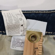 Code Bleu MAYA Women's Blue Cotton Blend Cropped Denim Jeans Size 10 (32×23) image 5