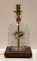 Jefferson&#39;s Ocean Bourbon Liquor Bar Bottle TABLE LAMP Lounge Light Wood... - $51.77
