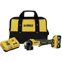 DeWalt DCG415W1 20V MAX XR 4-1/2 in. - 5 in. Small Angle Grinder Kit (8 Ah) New - £366.56 GBP