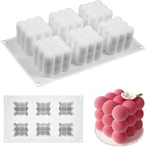 Cube Molds 3d Silicone Cake Baking Moulds For Mousse Dessert Pastry Chocolate - £20.74 GBP