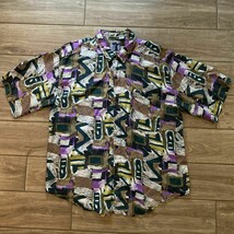Vintage Hey Man Style &amp; Substance Men&#39;s Silk Button Up Short Sleeve Shir... - $557.81 MXN
