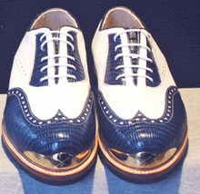 Men Bari  Gold Toe golf shoes by Vecci - £99.55 GBP