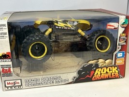Maisto Tech RC Rock Crawler Offroad Series 4x4 Yellow Pickup Truck RTR 2... - $29.65