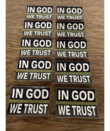 NEW In God We Trust Soldier Military Support Sticker Decal Lot of 10 KG JD - $145.05 MXN