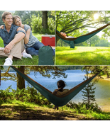 Double Portable Hammock for Outdoor Activities and Travel - £30.89 GBP