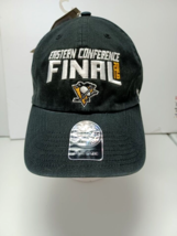 NHL Pittsburgh Penguins 47 Brand Hat Cap 2016 Eastern Conference Final Black NWT - £18.54 GBP