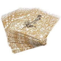 Gold Tone Paper Tote Shopping Merchandise Gift Bags 4&quot; x 6&quot; Kit 6000 Pcs - £120.11 GBP
