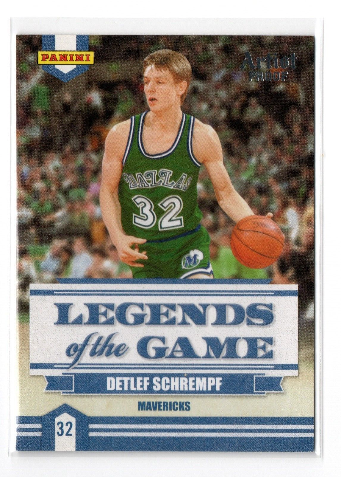Primary image for 2009-10 Panini Legends of the Game Artist Proof /199 Detlef Schrempf #6 NM-MT