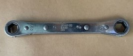 Snap-On 1/2” x 9/16” Ratcheting Box Wrench 6 Point R1618S USA - £12.58 GBP