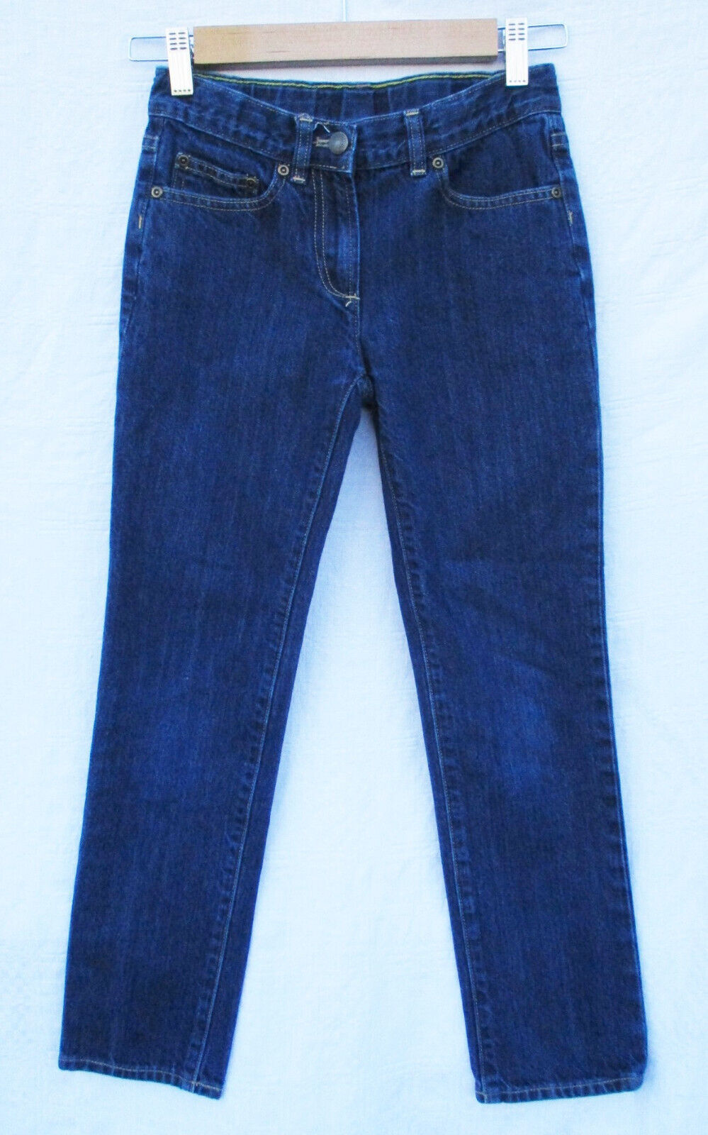 Crewcuts J.Crew Blue Jeans Girls Size 10 Button and Adjustable Waist J. Crew - $15.20