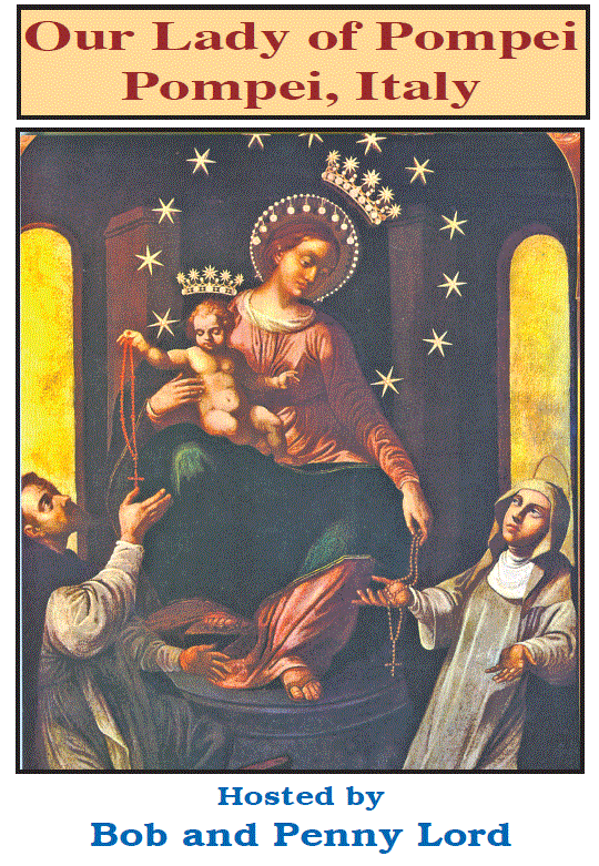 Our Lady of Pompeii DVD by Bob & Penny Lord, New