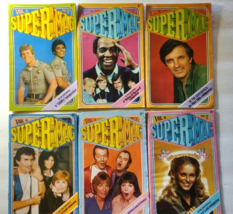 SuperMag Magazine Lot Of 6 Vintage 1980 Retro Pop Culture All Have Mini Posters - £57.03 GBP