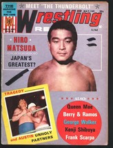 Wrestling Revue 5/1969-Hiro Matsuda-Mike Dibiase-Thunderbolt Patterson-Girl w... - £53.92 GBP