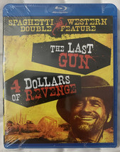 The Last Gun &amp; 4 Dollars of Revenge Blu-Ray Spaghetti Western Double Feature New - £7.31 GBP