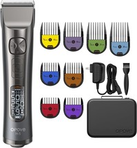 Opove H5 Hair Clippers For Men - Professional Cordless, With Portable Case - $151.99