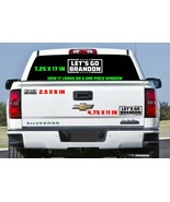 Let&#39;s Go Brandon Joe Funny DieCut Vinyl Window Decal Sticker Car Truck S... - $73.26 MXN+