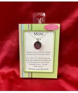 Sterling Silver Picture Pendant Mom Mother Loving Spirit Memory Necklace... - £18.16 GBP