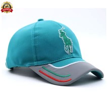 New Baseball Cap 3D Embroidered Logo Sports Cap For Men Aqua Blue - £25.57 GBP
