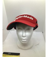 TaylorMade M1 Red Golf Sun Visor Adjustable Hat Cap Lightweight Sports Logo - $267.90 MXN