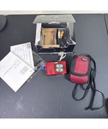 Nikon COOLPIX L18 Red Digital Camera w/ Manual, Case, 4GB SD, Box &amp; Cord... - $41.01 CAD