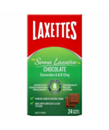 Laxettes Senna Laxative Chocolate 24 Chewable Tablets - £55.45 GBP