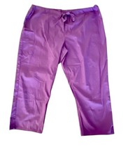 Cherokee Unisex Big &amp; Tall Premium Cargo Scrub Pants 4100S -3XL Grape Purple - $9.90