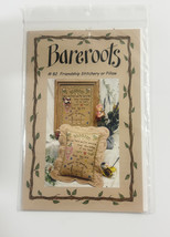 Bareroots #82 Friendship Stitchery Or Pillow Pattern - $5.93