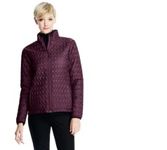 Lands End Women&#39;s Primaloft Packable Jacket Dark Boysenberry New - £47.07 GBP