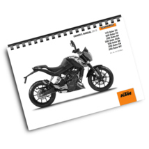 KTM 2015 - 125 200 DUKE - OWNERS MANUAL USER GUIDE - $49.99