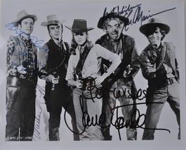 CAT BALLOU Cast Signed Photo X4 – Lee Marvin, Jane Fonda + W/COA  - £582.73 GBP