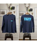 Vineyard Vines Michigan Long Sleeve Pocket Cotton Tshirt M - $23.04