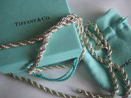 Tiffany & Company Jewelry Braided Strand Necklace And Bracelet Set - $425.00
