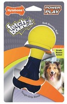 Nylabone Power Play Fetch-a-Bounce Rubber 5&quot; Dog Toy - £28.62 GBP